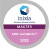 Badge: Inixia Business Services Institute Master GBS Foundations 2022