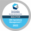 Badge: Inixia Business Services Institute Master GBS Operations Management 2022